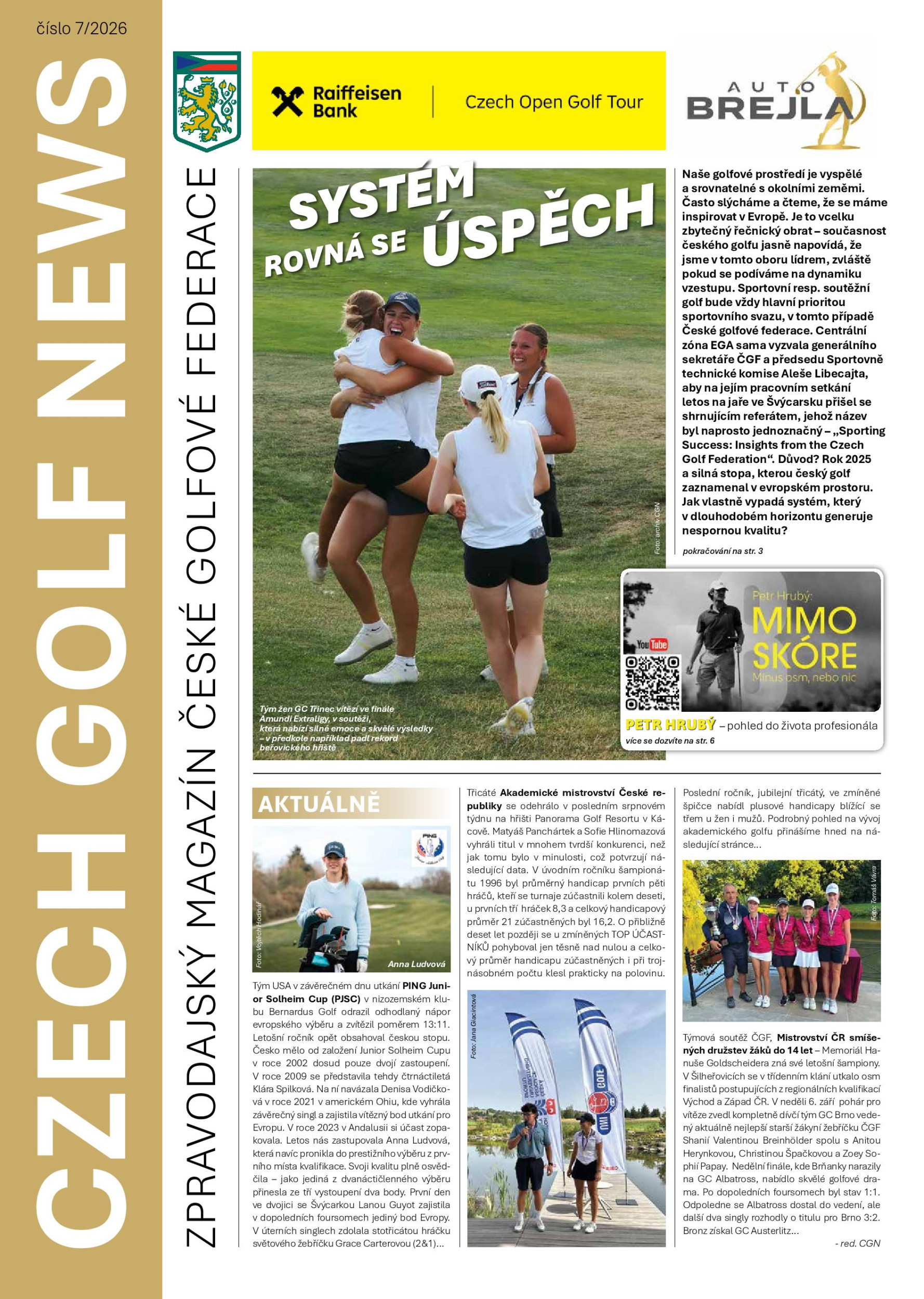 Czech Golf News