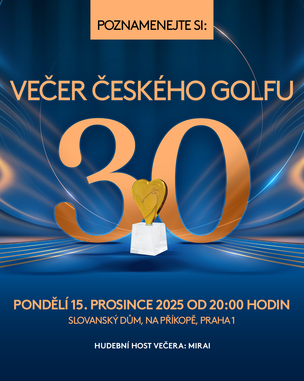 Večer českého golfu